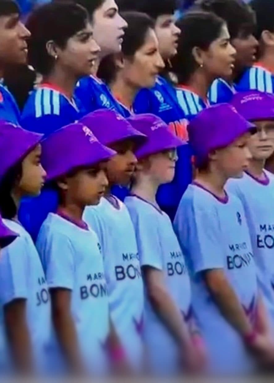 Elvyn student, T20 World Cup · with Team India
